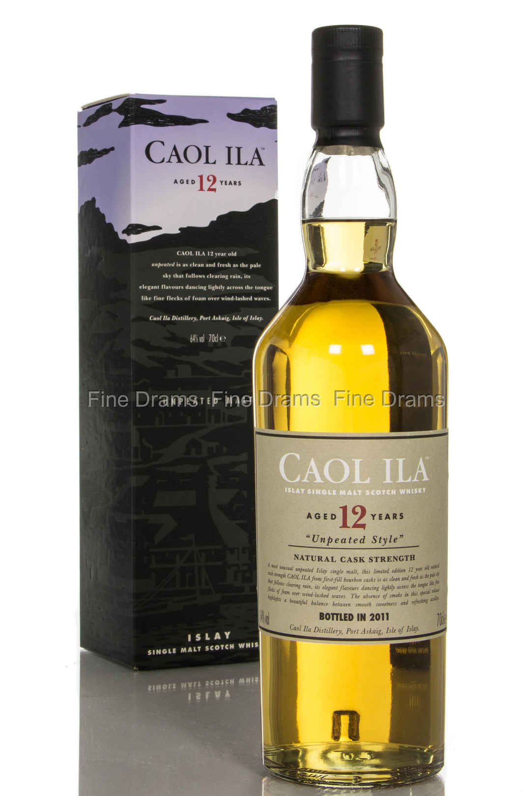 Caol Ila Unpeated 12 year old Special Release 2011, 64%