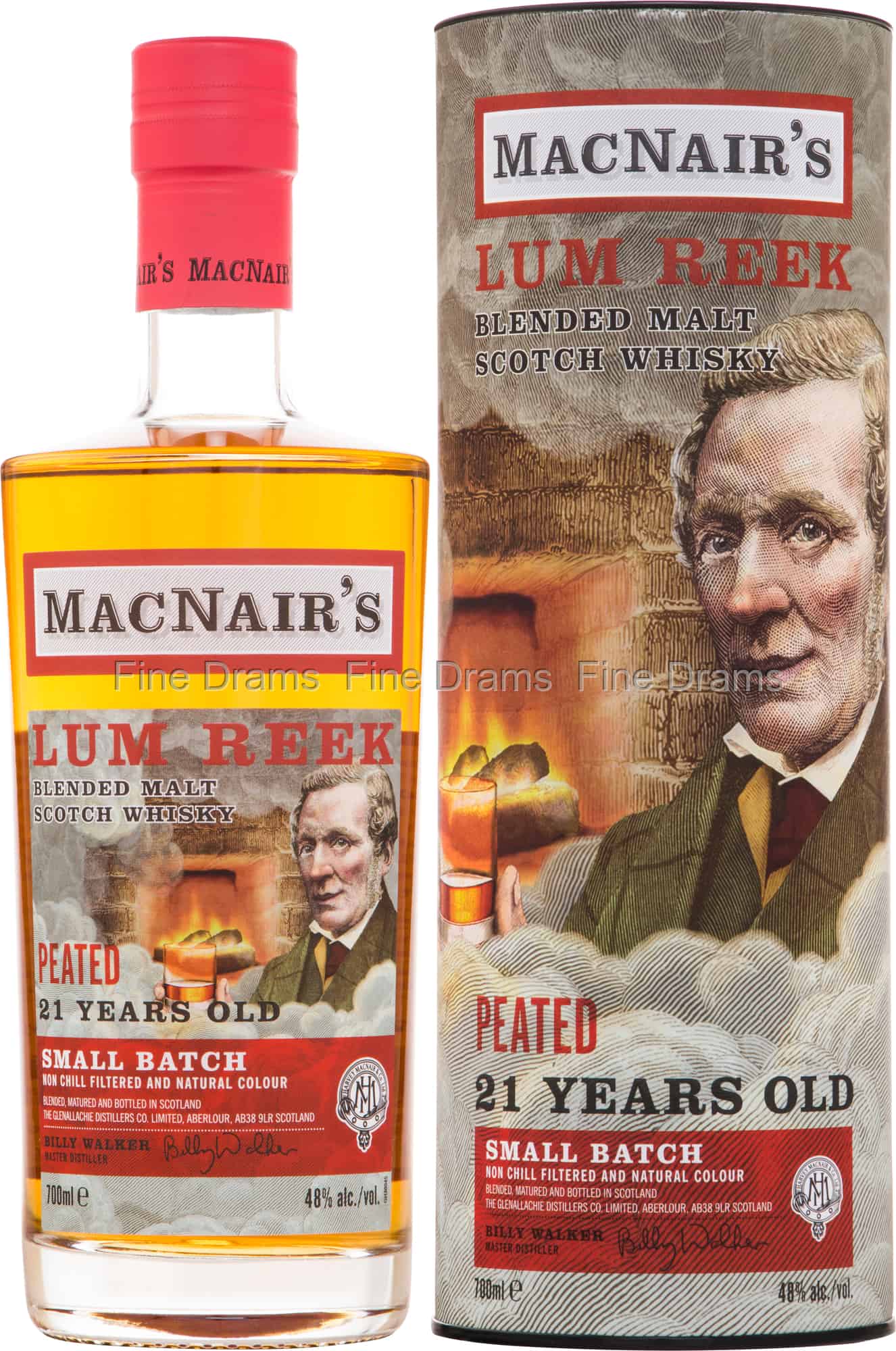 MacNair’s Lum Reek Peated 21 year old, 48%