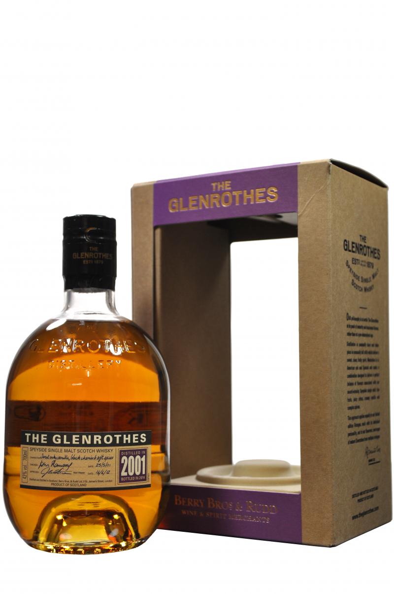 Glenrothes Vintage 2001 (all bottlings)