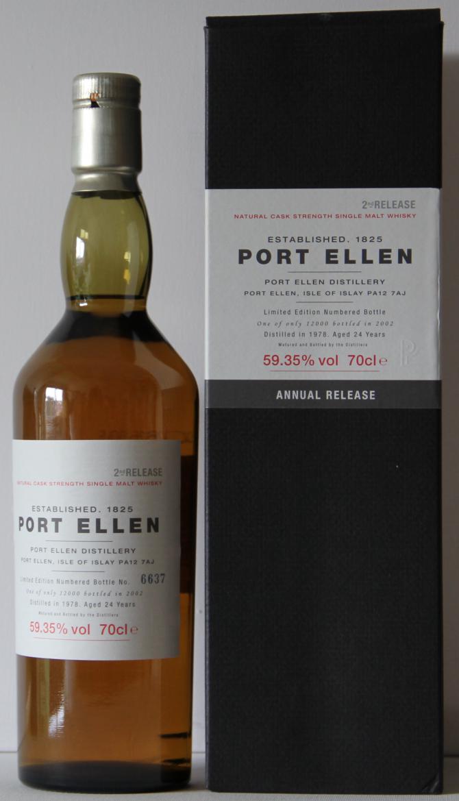 Port Ellen 2nd release 24yo 59.35%