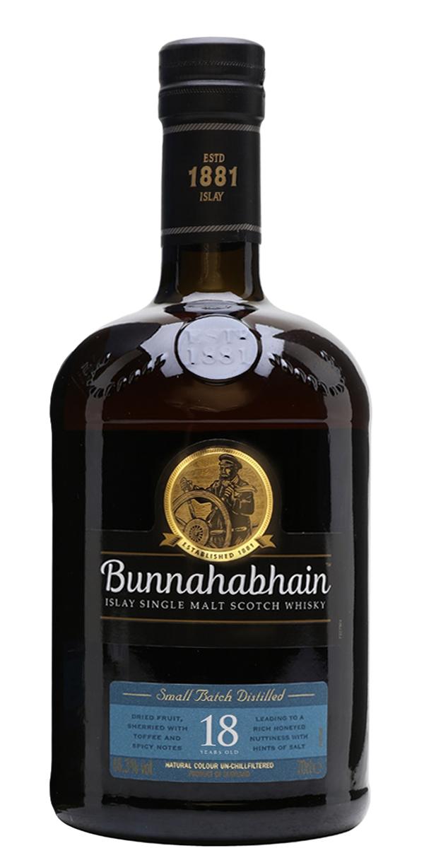 Bunnahabhain 18 year old, 46.3%