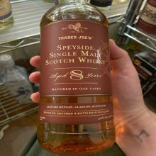 Trader Joe’s 8 year old Speyside, 40%