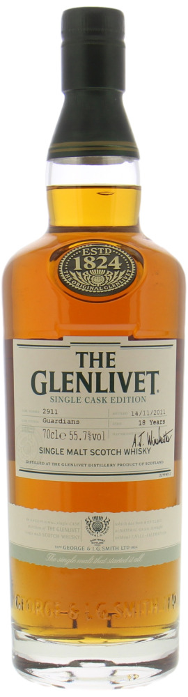 Glenlivet Guardians Single Cask 18 year old, 55.7%