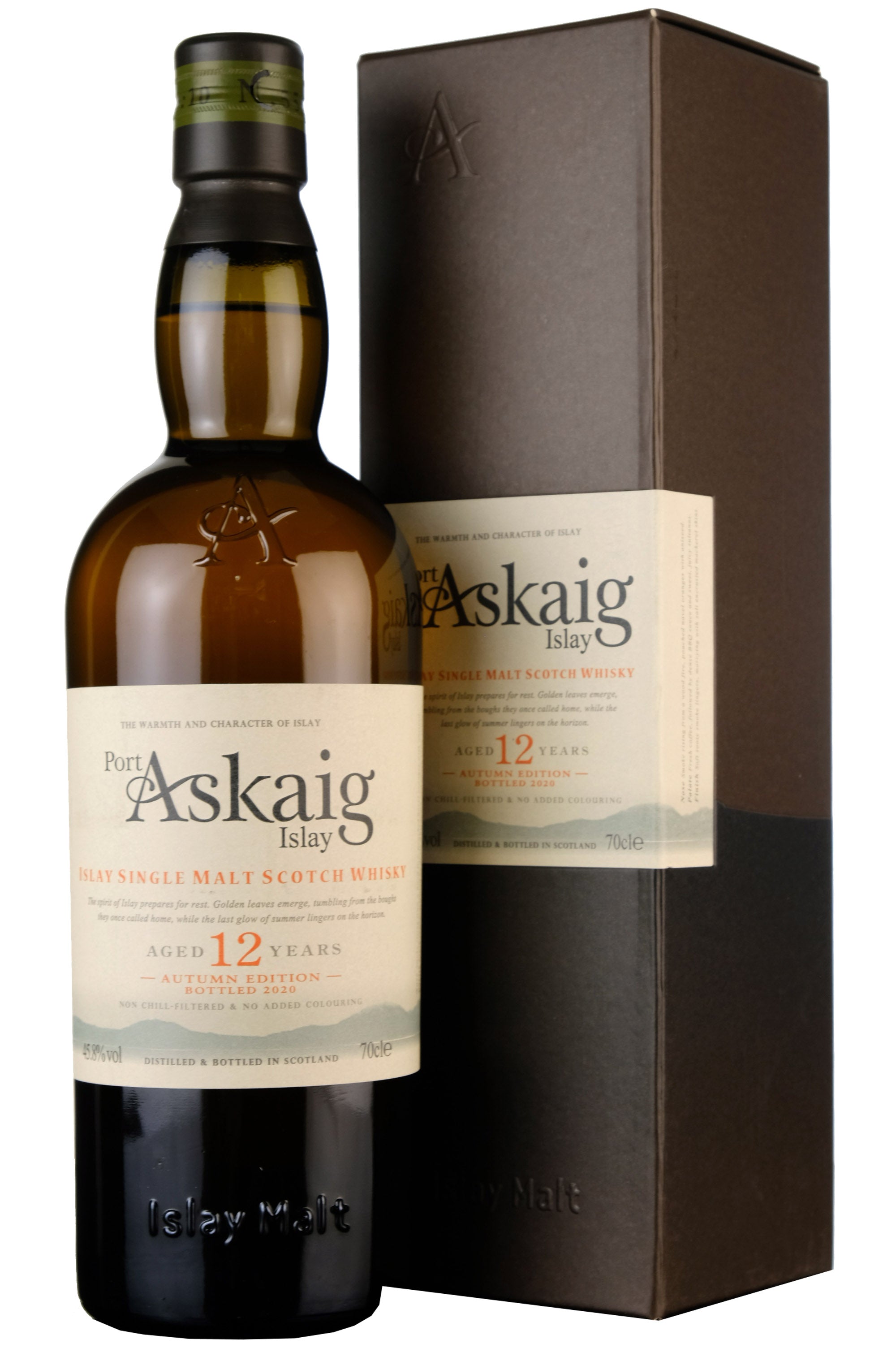Port Askaig 12 year old, 45.8%