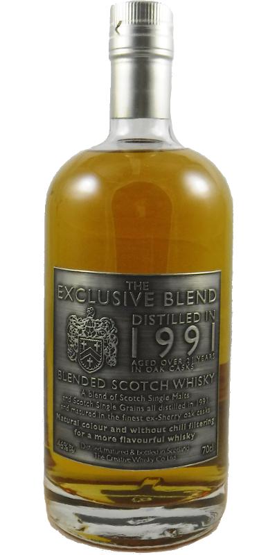 Exclusive Blend 1991 21 year old, 46%