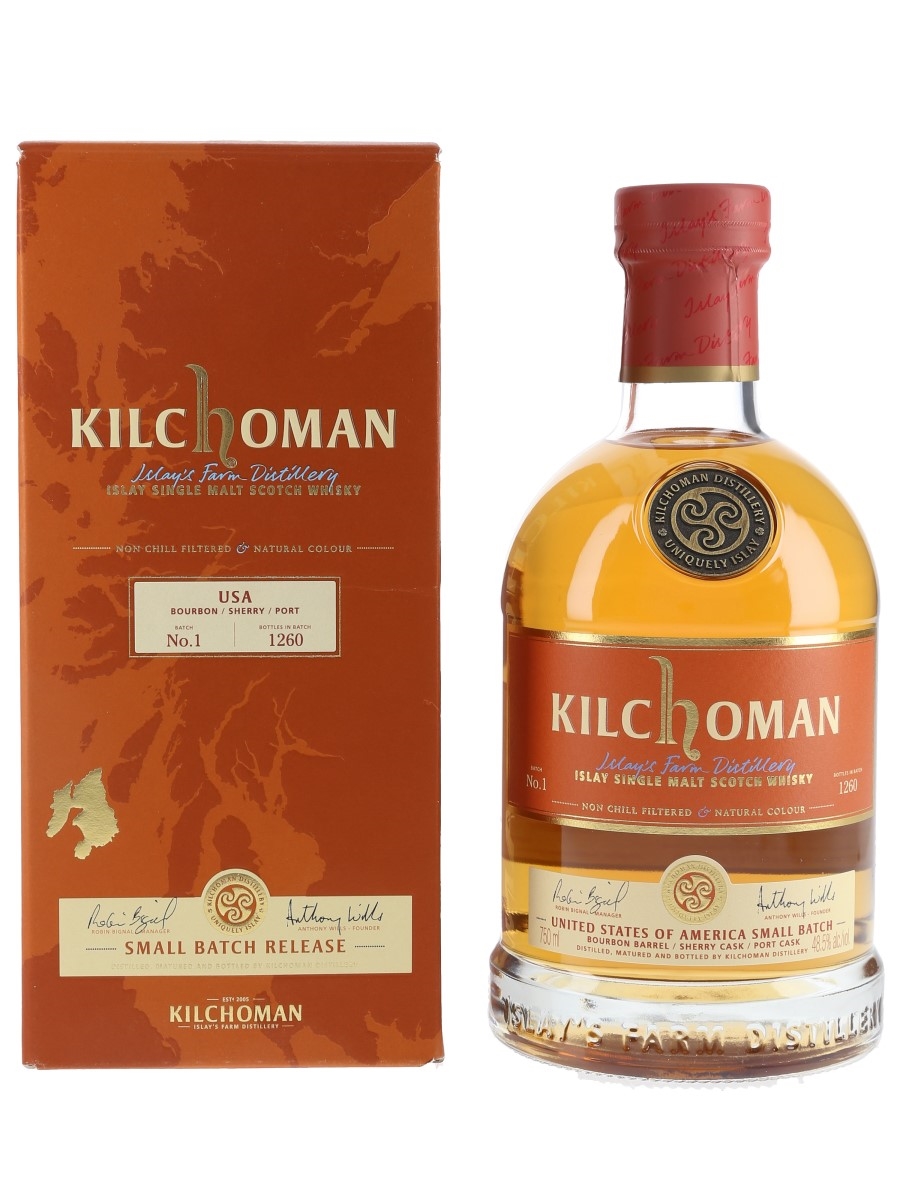Kilchoman USA Small Batch (No. 1), 48.5%