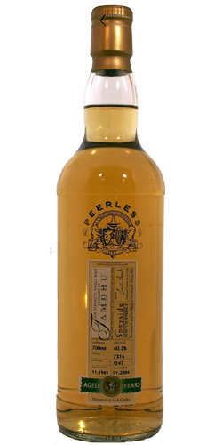 Duncan Taylor (distilled at Tamdhu), Cask # 7313, 34 year old, 1969 vintage, 40.2%