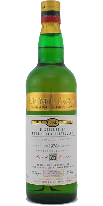 Old Malt Cask (distilled at Port Ellen), 25 year old, 54.7%