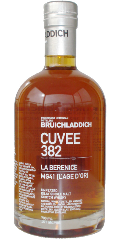 Bruichladdich 21yo Cuvée 382 La Berenice