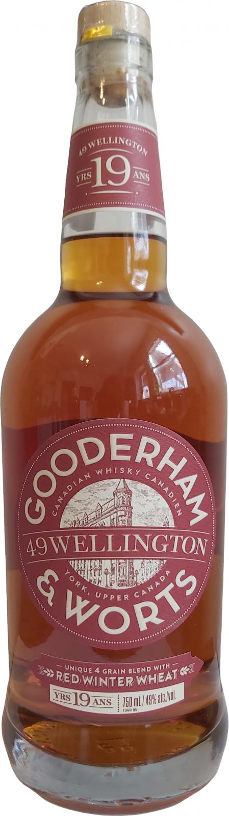 Gooderham & Worts 19yo 49 Wellington (2019)