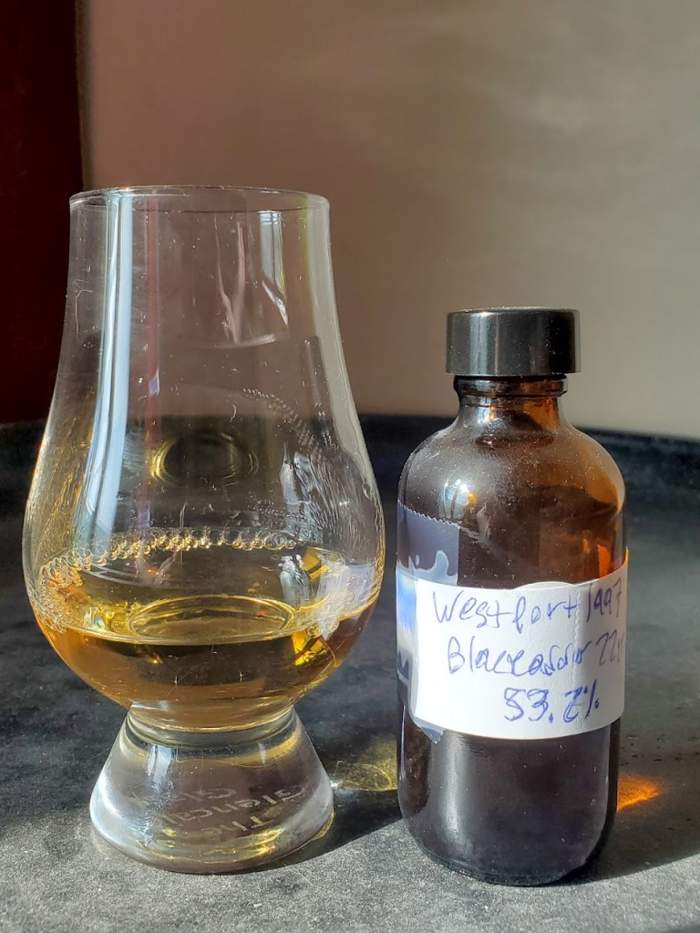 Blackadder 22 year old Raw Cask Westport Single Cask (No. 3293), 53.2%