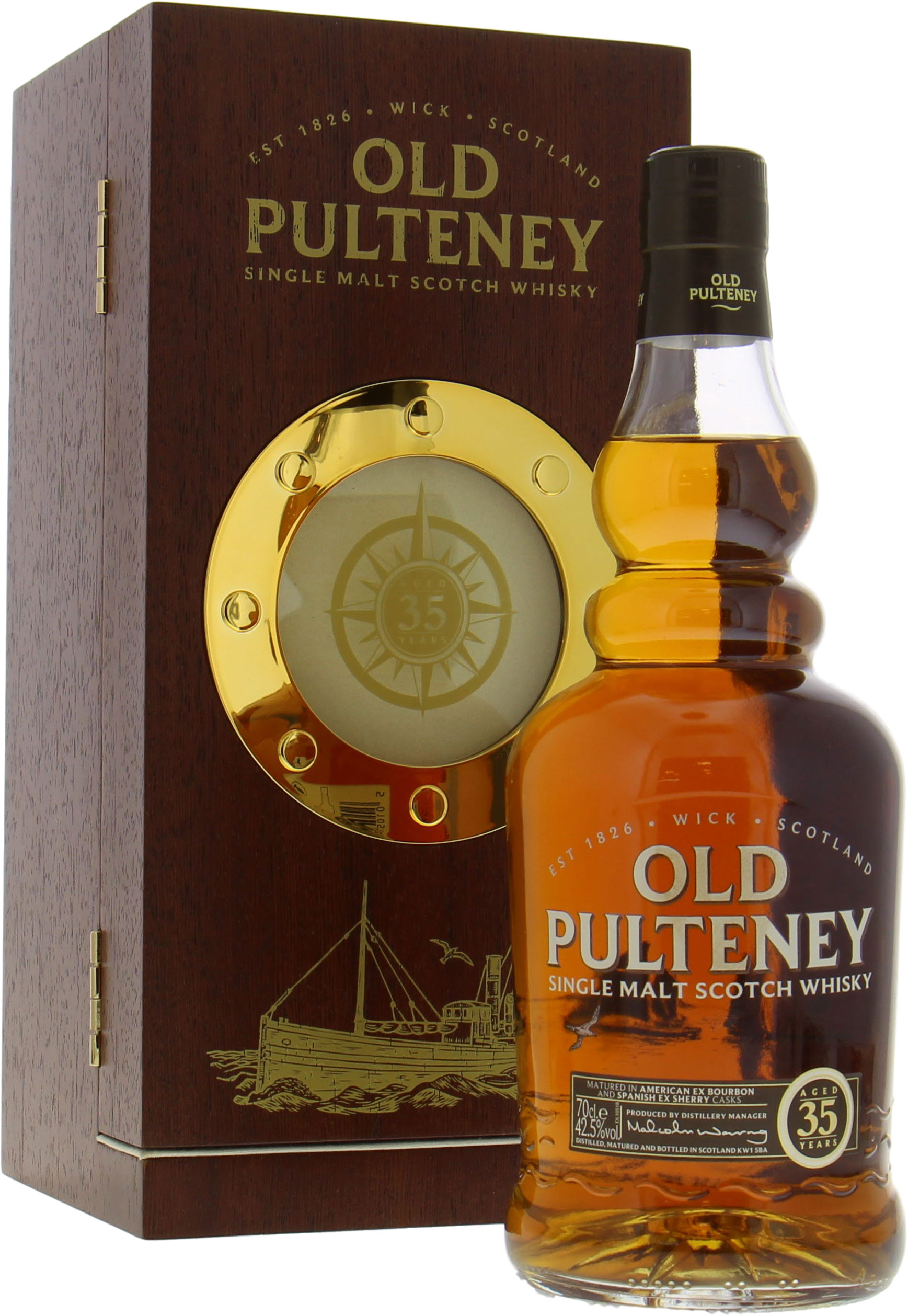 Old Pulteney 35 year old, 42.5%