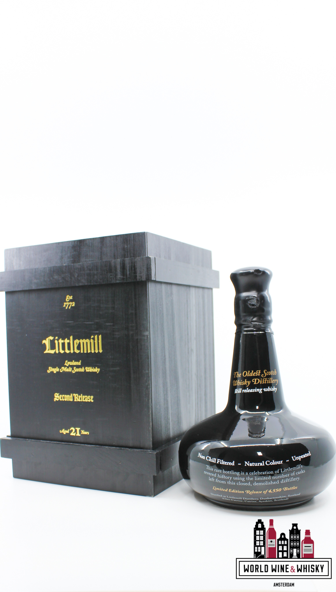 Littlemill 21 year old Second Release, 47%