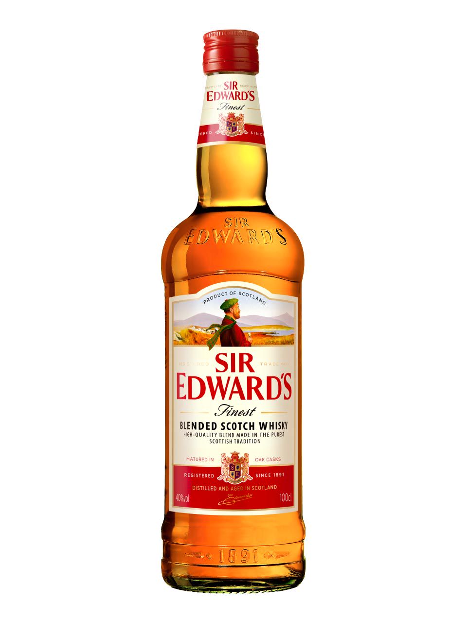 Sir Edward’s Blended Whisky, 40%