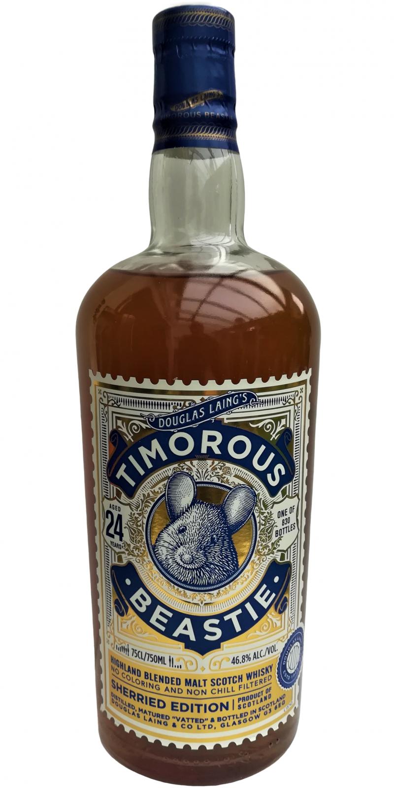 Timorous Beastie 24 year old, 46.8%