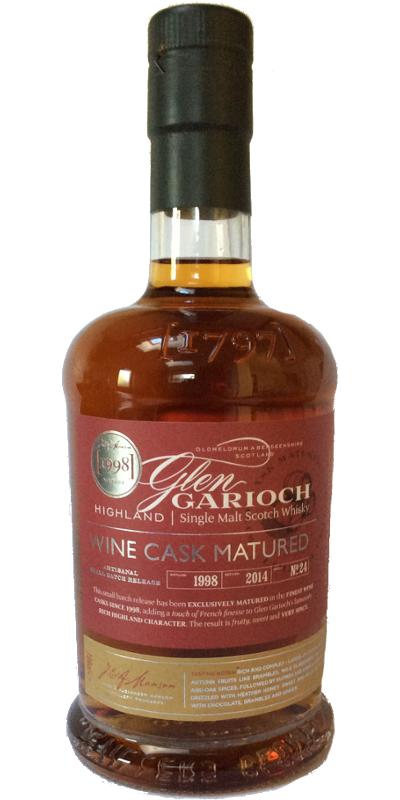 Glen Garioch Cask #992 14 year old 1998, 48%