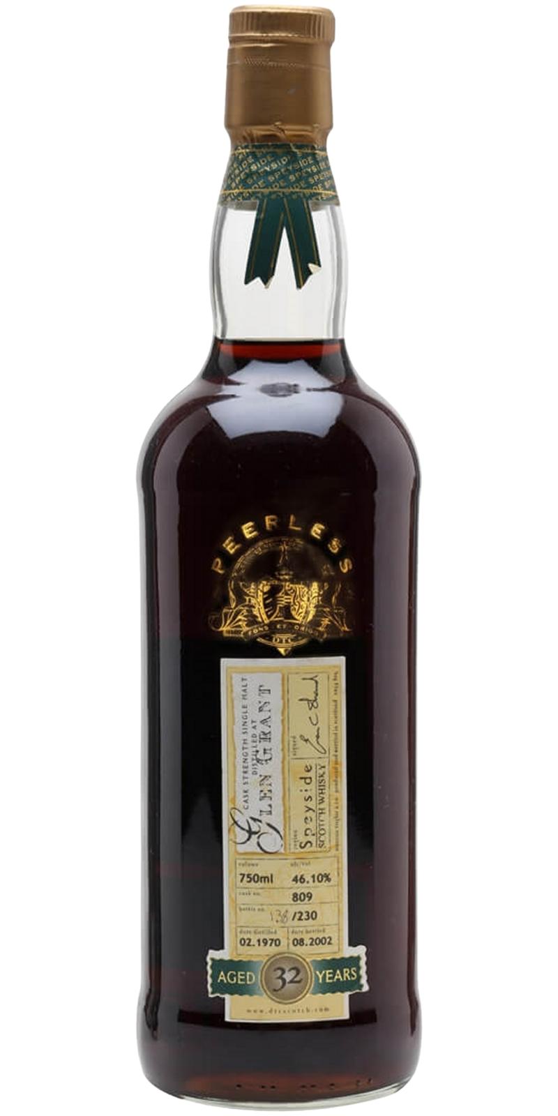 Peerless (distilled at Glen Grant) 1970, 46.1%