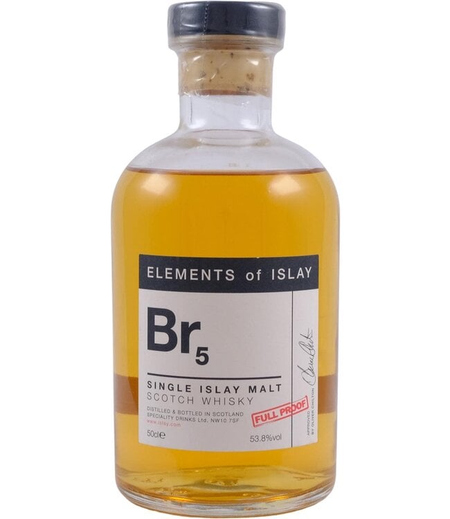 Br5 Elements of Islay (distilled at Bruichladdich), 53.8%