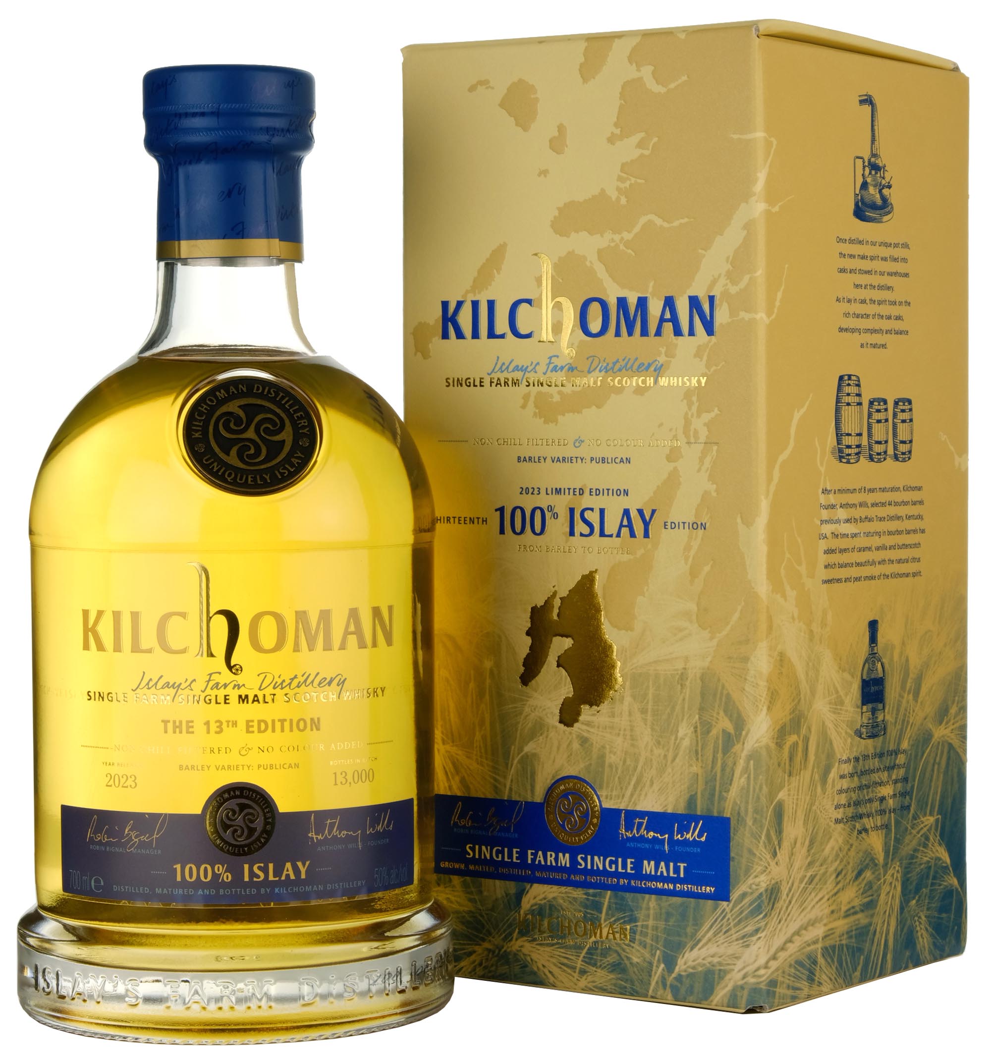 Kilchoman 100% Islay (2020 Release), 50%
