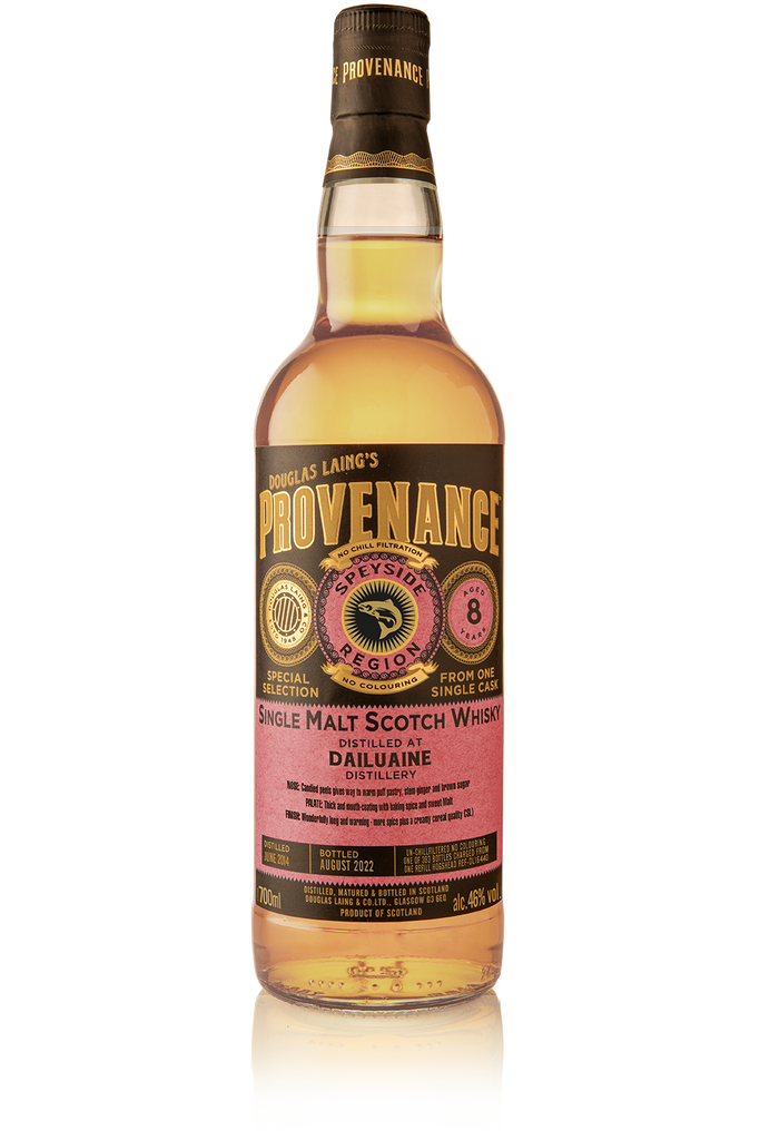 Douglas Laing Provenance (distilled at Dailuaine) 10 year old, 46%