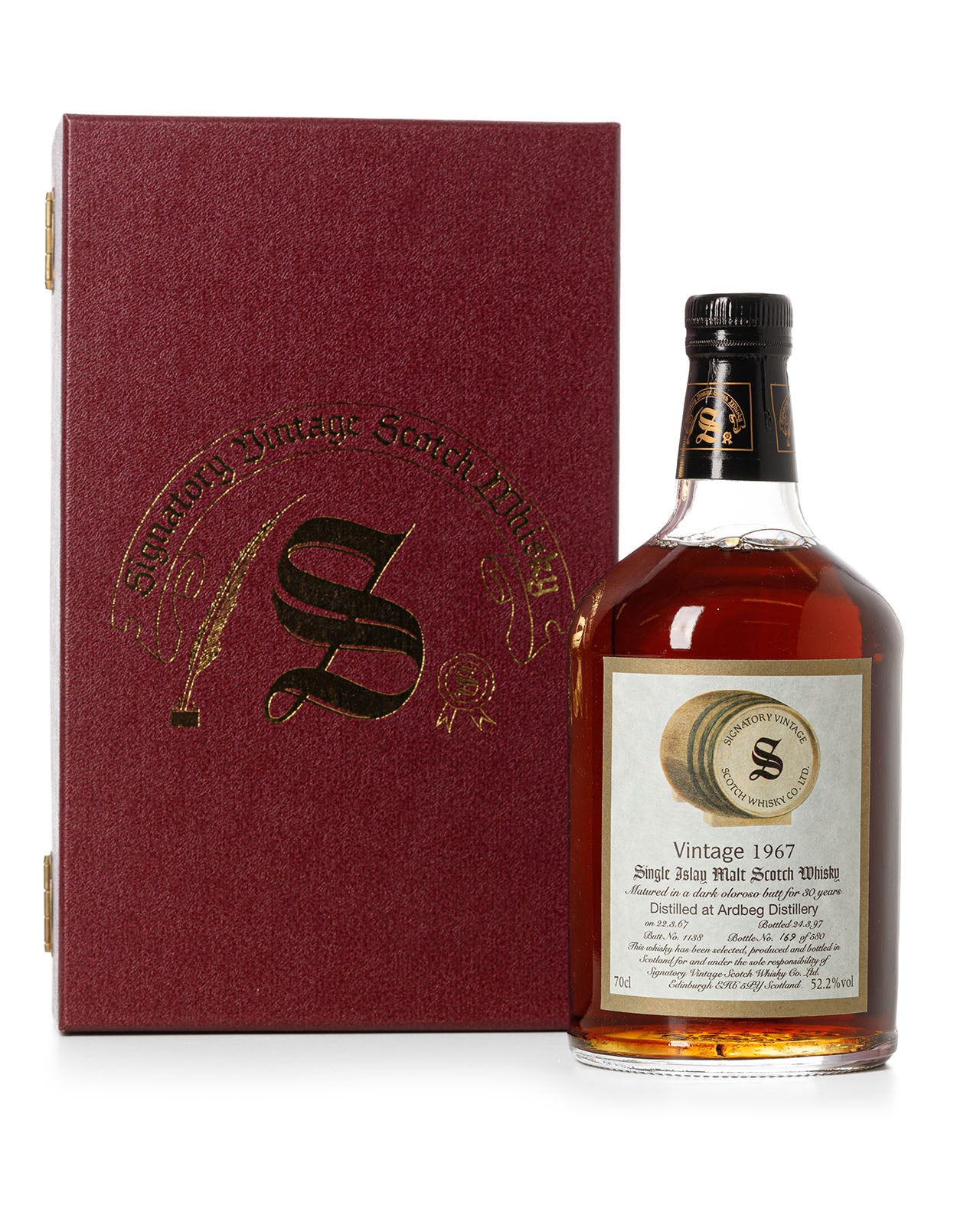 Cask & Thistle (distilled at Glenlivet) 30 year old 1973 Vintage, 46%