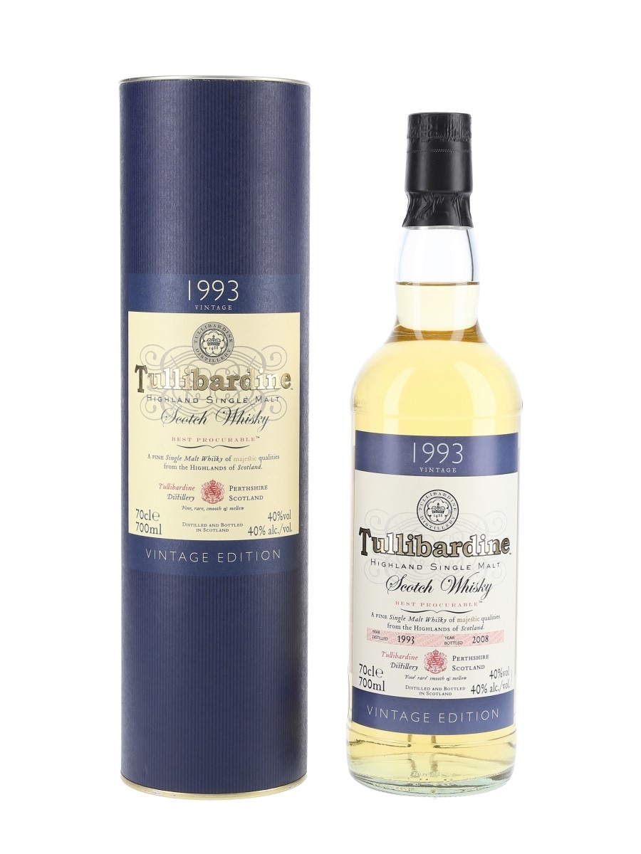 Tullibardine, 1993 Vintage, 40%