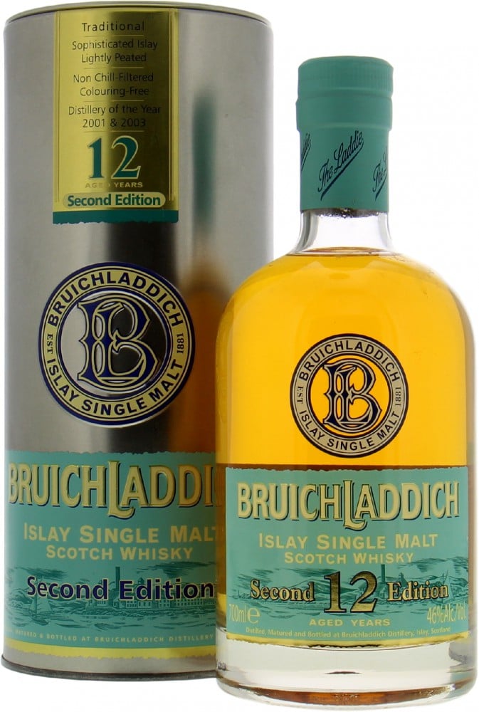 Bruichladdich 12 year old (2nd Edition), 46%