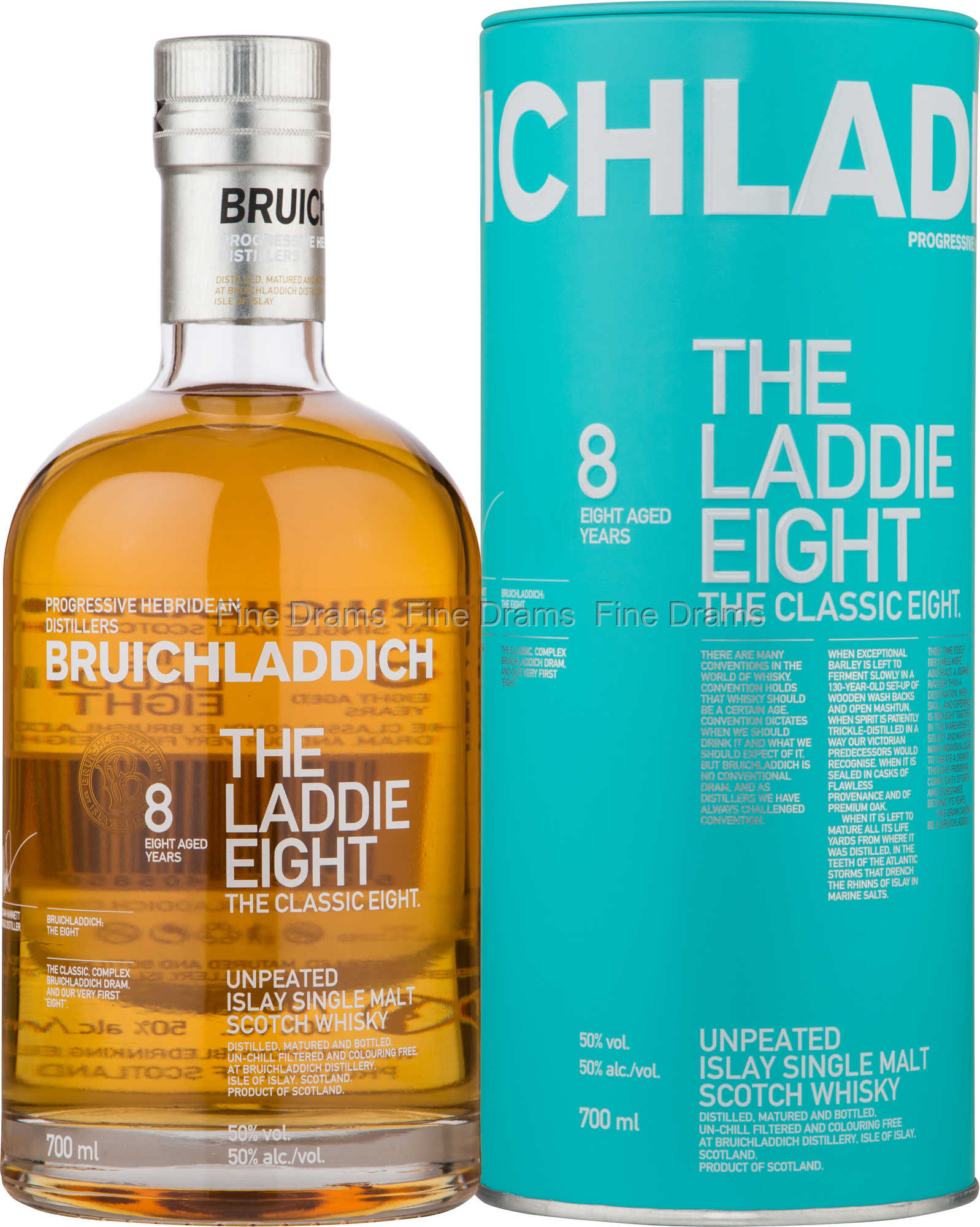 Bruichladdich Laddie Eight 8 year old, 50%