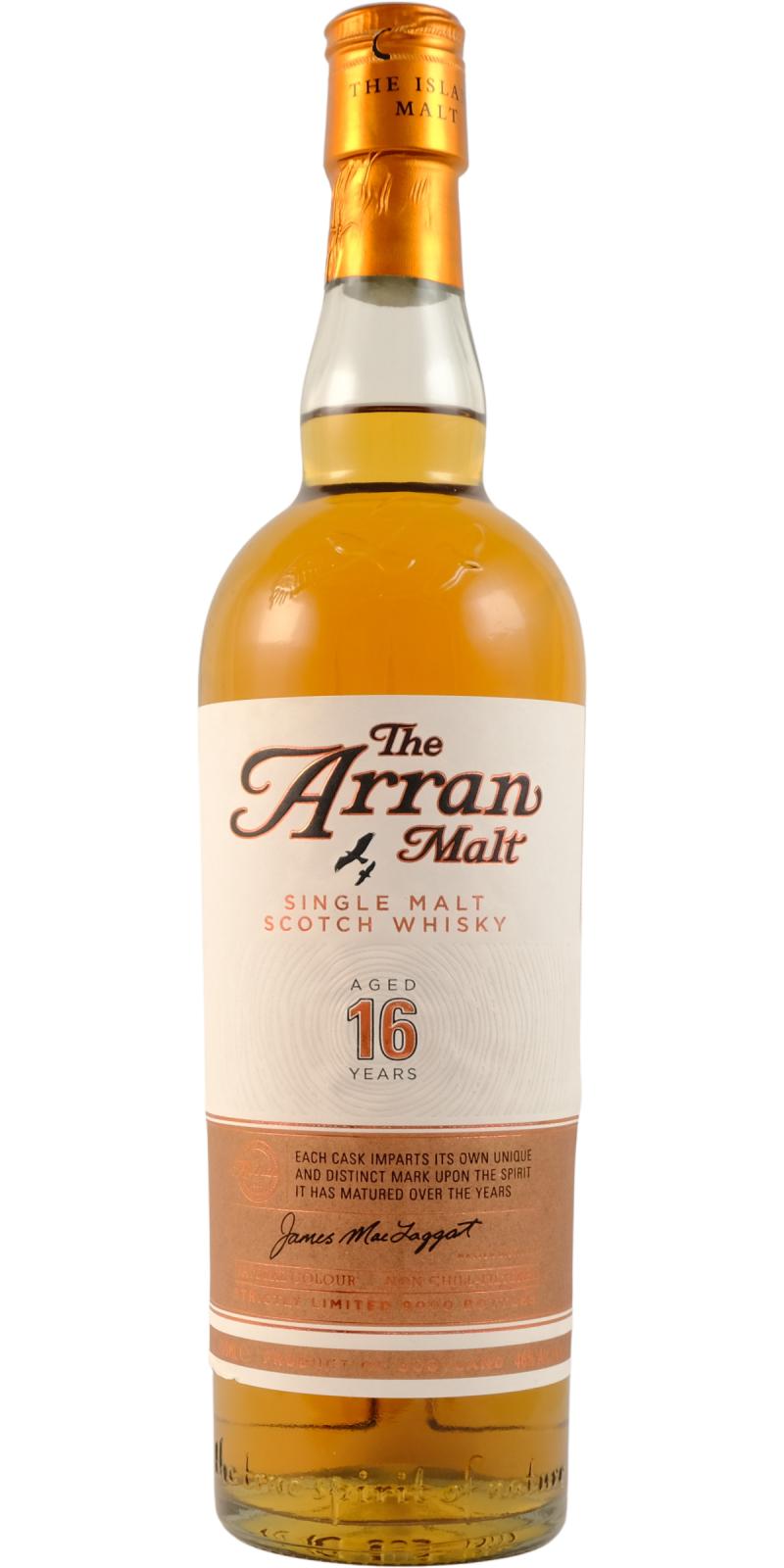 Arran Malt 16 year old, 46%