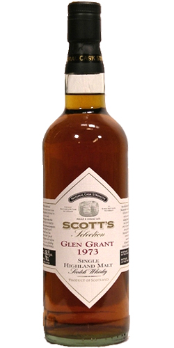 Scott Selection (distilled at Glen Grant) 1973, 26 year old, 58.2%