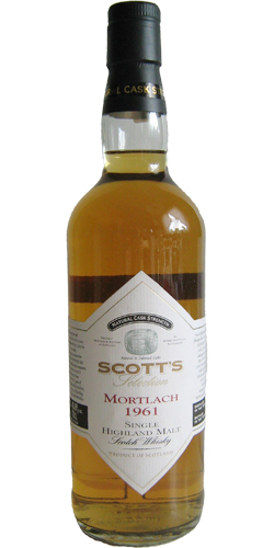 Scott's Selection (distilled at Mortlach) 1961, 39 year old, 40.8%