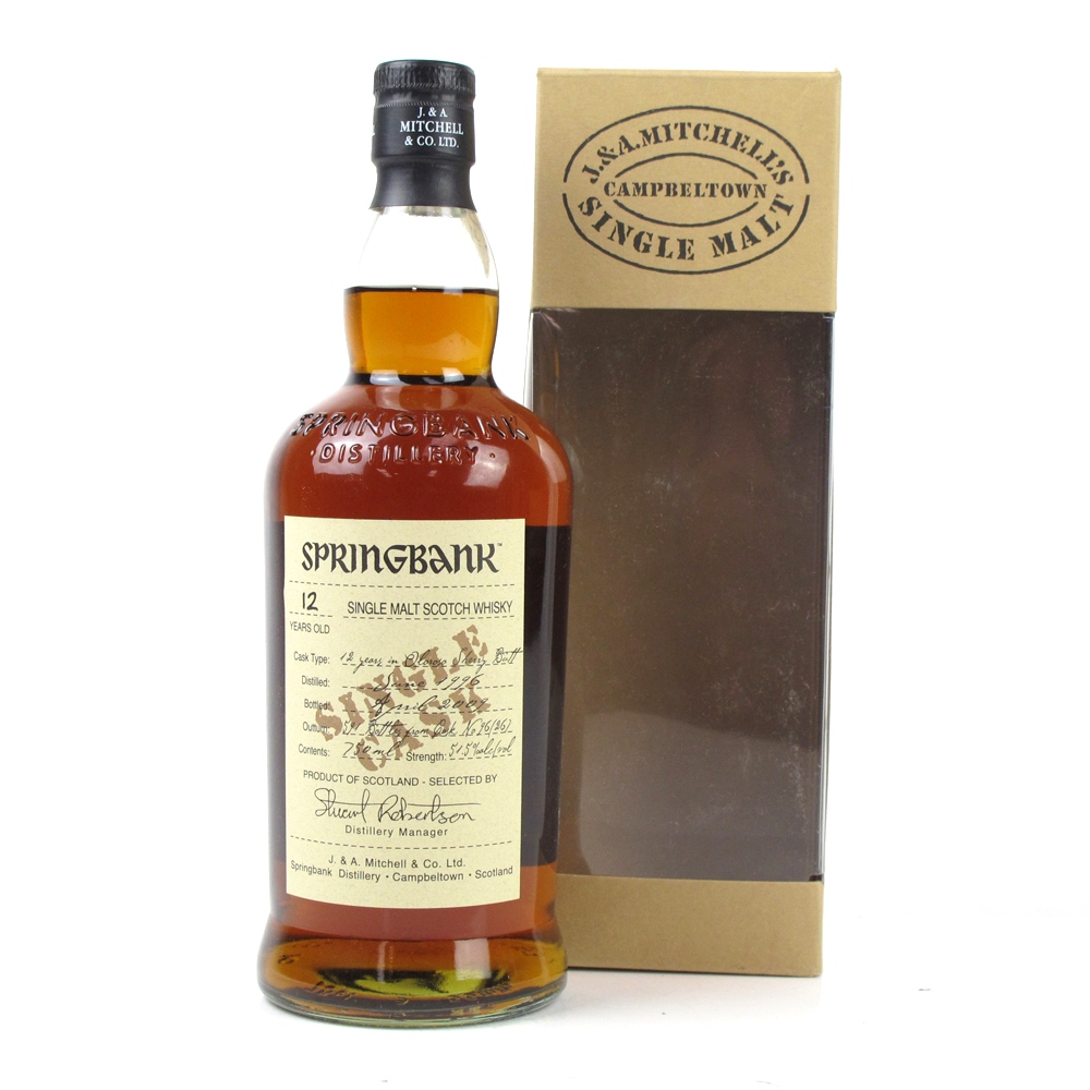 Springbank Oloroso Sherry Butt 12 year old, 51.5%