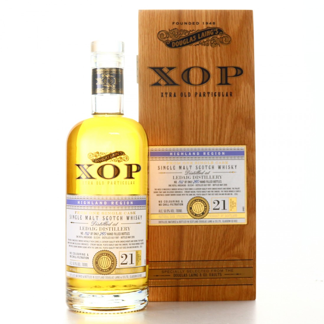 Douglas Laing Old Particular Ledaig 1993 (distilled at Tobermory), 50.9%