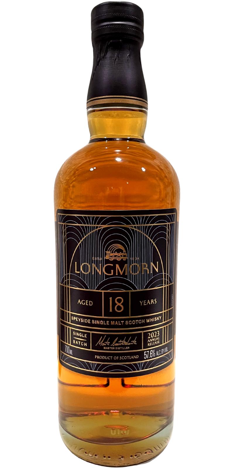 Duncan Taylor (distilled at Longmorn) 18 year old, 57.6%