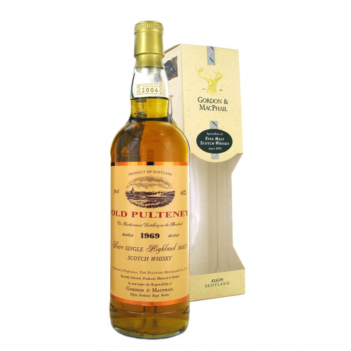Gordon & MacPhail (distilled at Old Pulteney), 35 year old, 1969 vintage, 43%