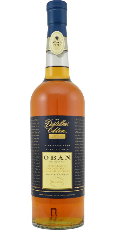 Oban 1999 Montilla Fino Finish Distillers Edition, 43%