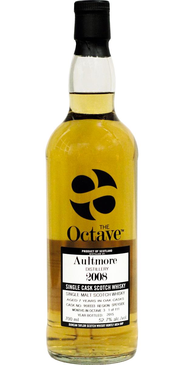 Duncan Taylor, Octave (distilled at Aultmore) 2008, 52.7%
