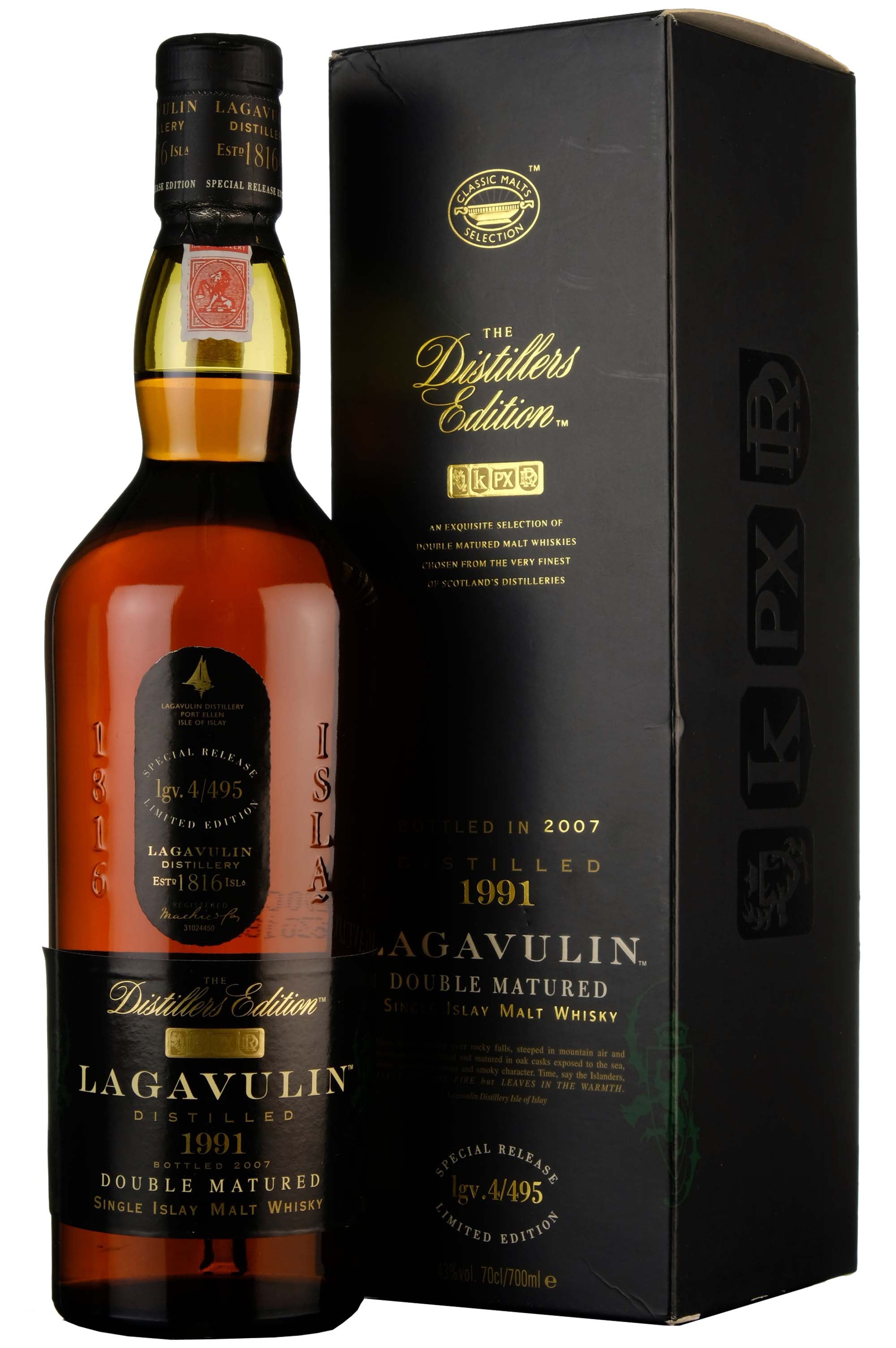 Lagavulin Distillers' Edition 1991 Vintage, 43%