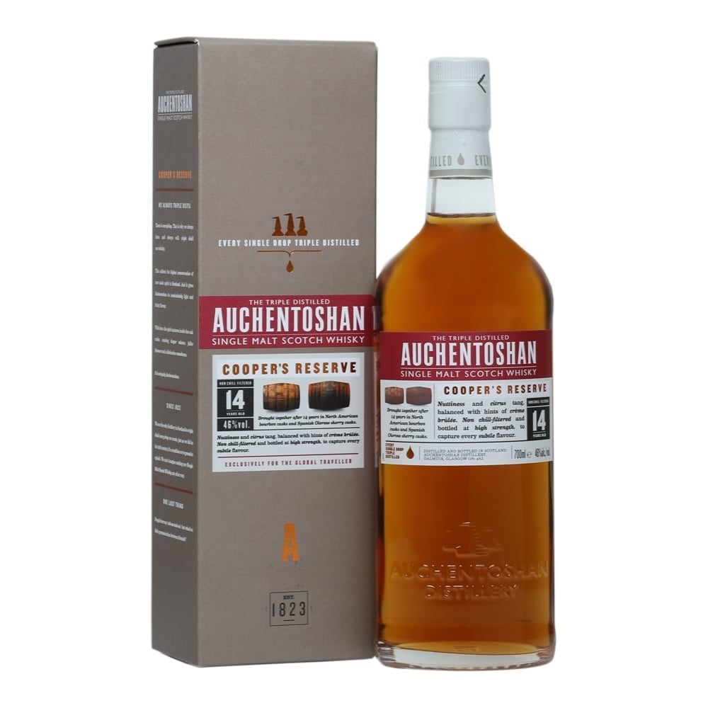 Auchentoshan Cooper’s Reserve 14 year old, 46%