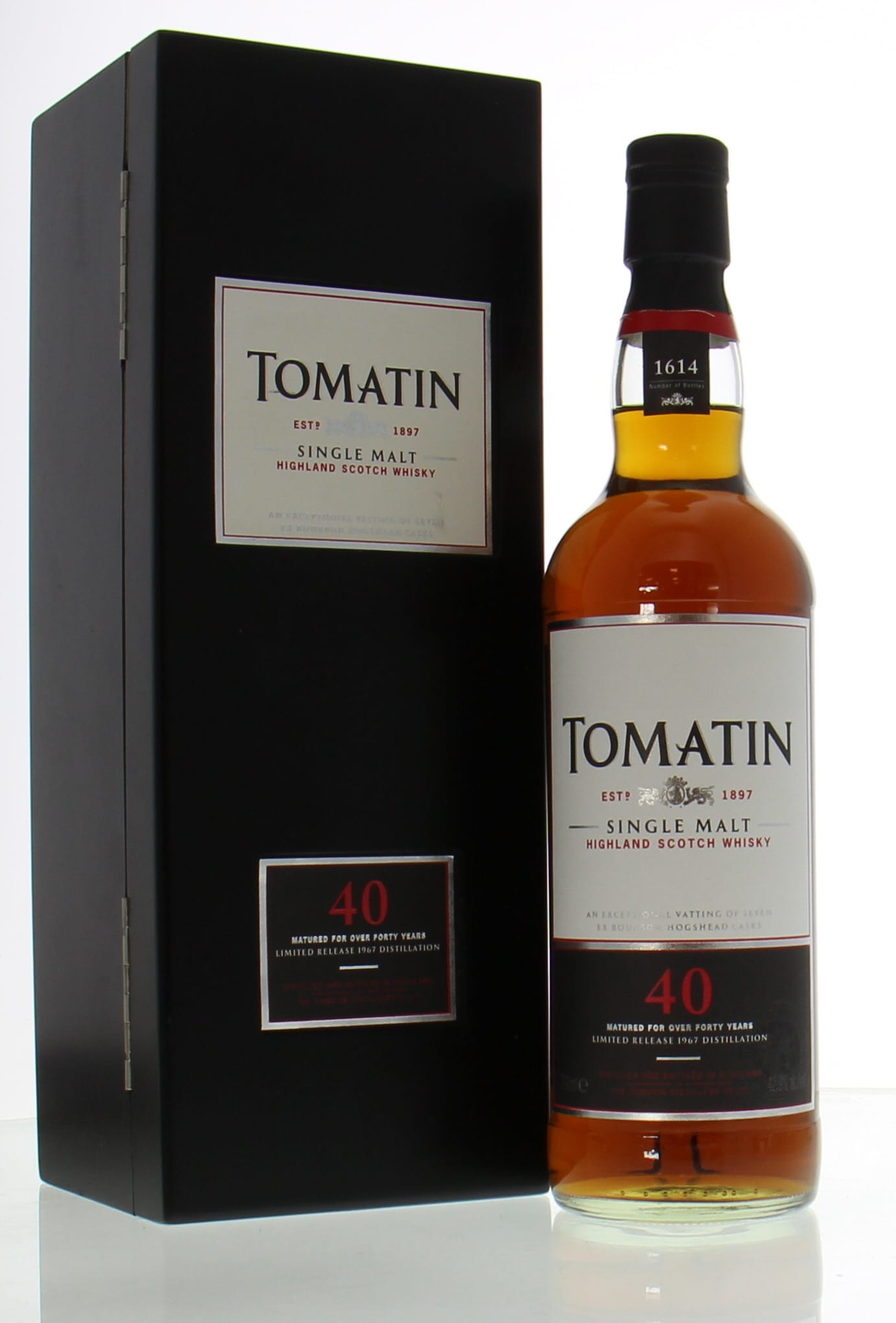 Tomatin, 40 year old, 1967 vintage, 42.9%