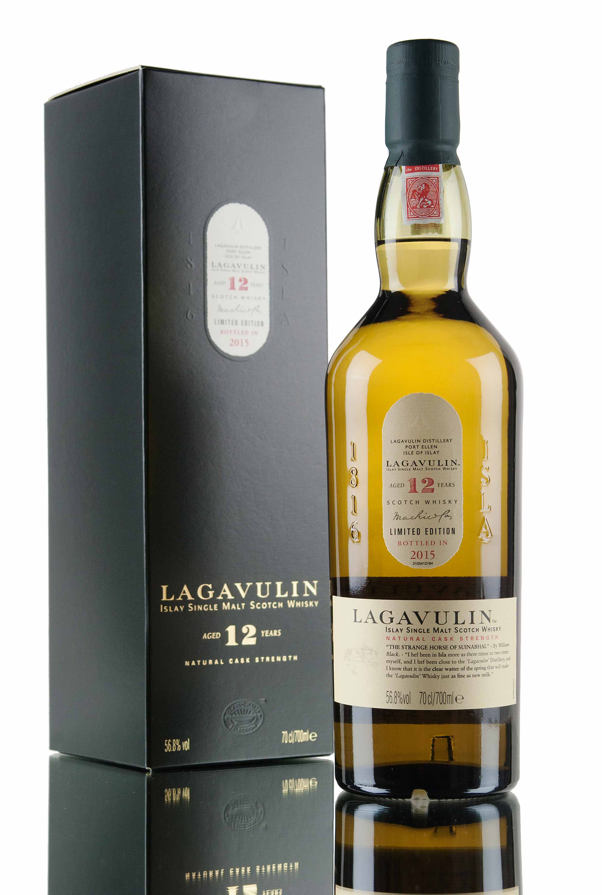 Lagavulin 12 year old (Diageo Special Release 2015), 56.8%
