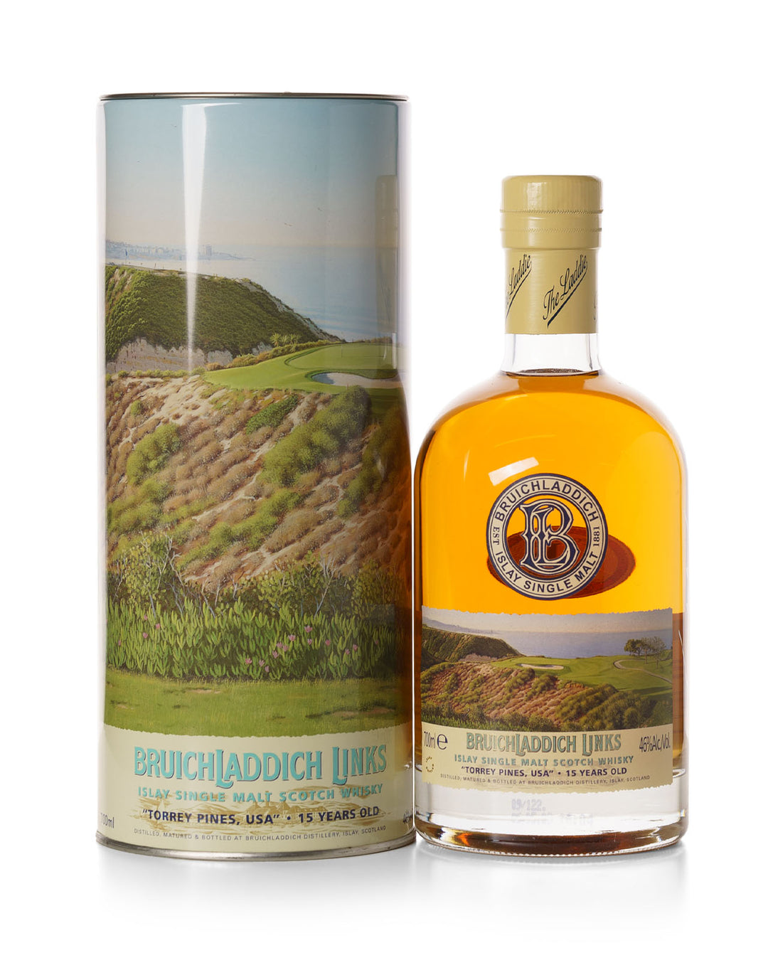 Bruichladdich Links Torrey Pine 15 year old, 46%