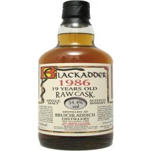 Blackadder 'Raw Cask' (distilled at Bruichladdich) Cask #841 1986 vintage, 54.4%