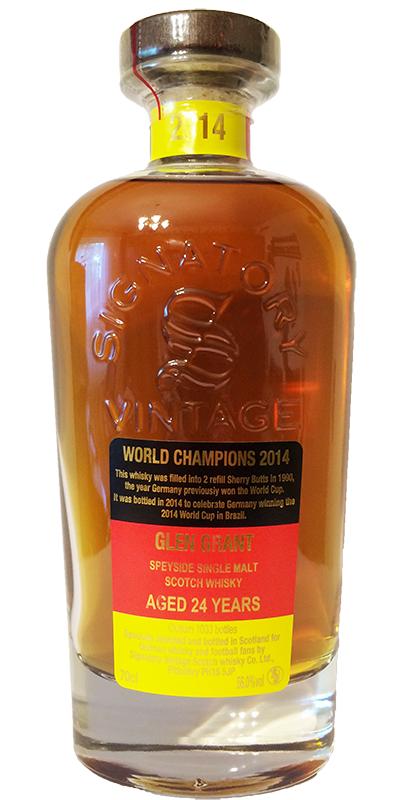 Gordon & MacPhail Single Cask #5054 (distilled at Glen Grant) 1990 Vintage, 56.0% ABV