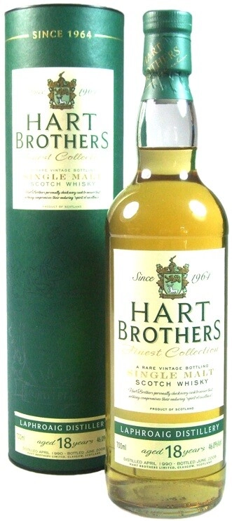 Hart Brothers 18 year old (distilled at Laphroaig) 1990 vintage, 46%