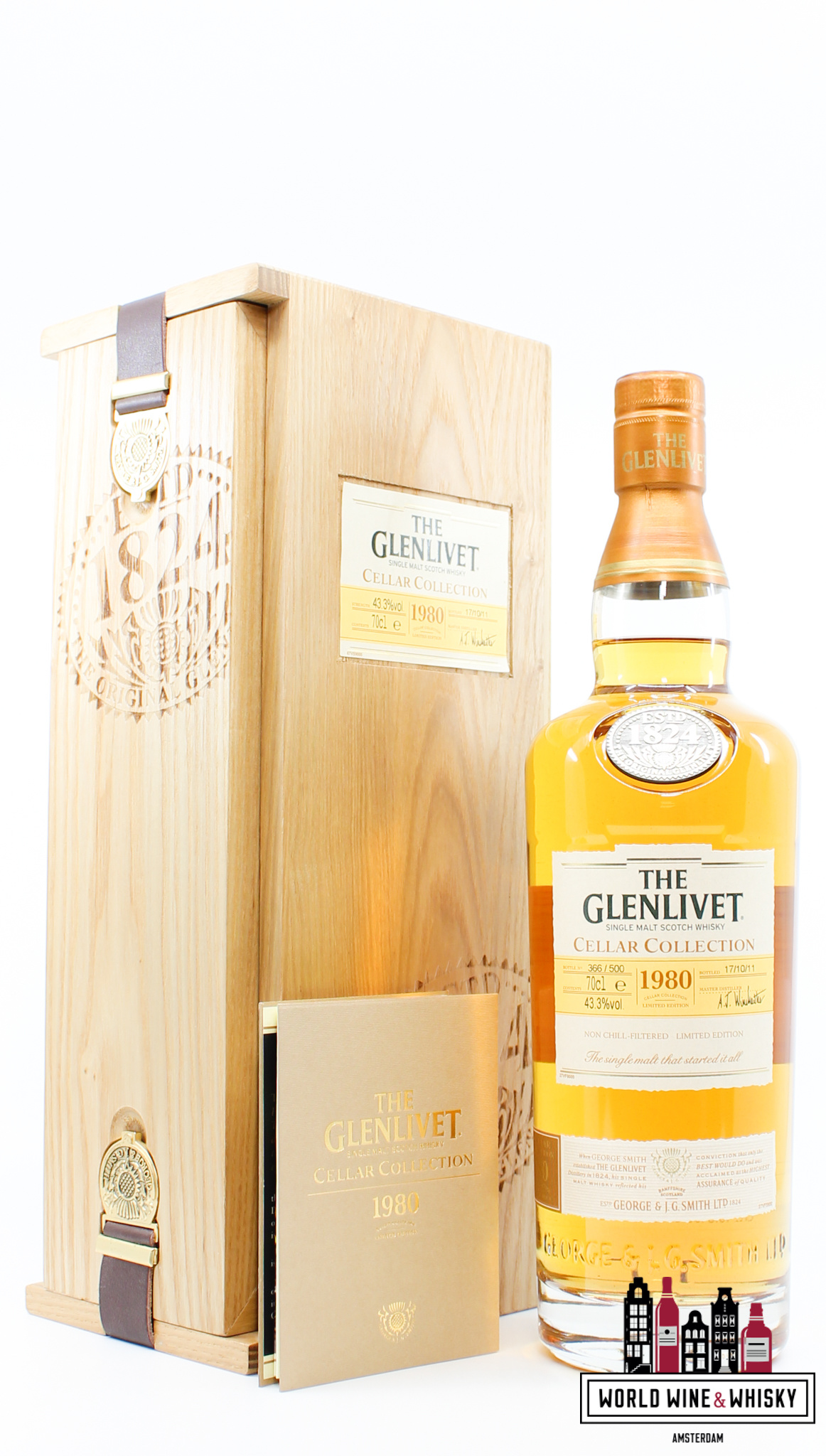 Glenlivet Cellar Collection 1980 (bottled 2011), 43.3%