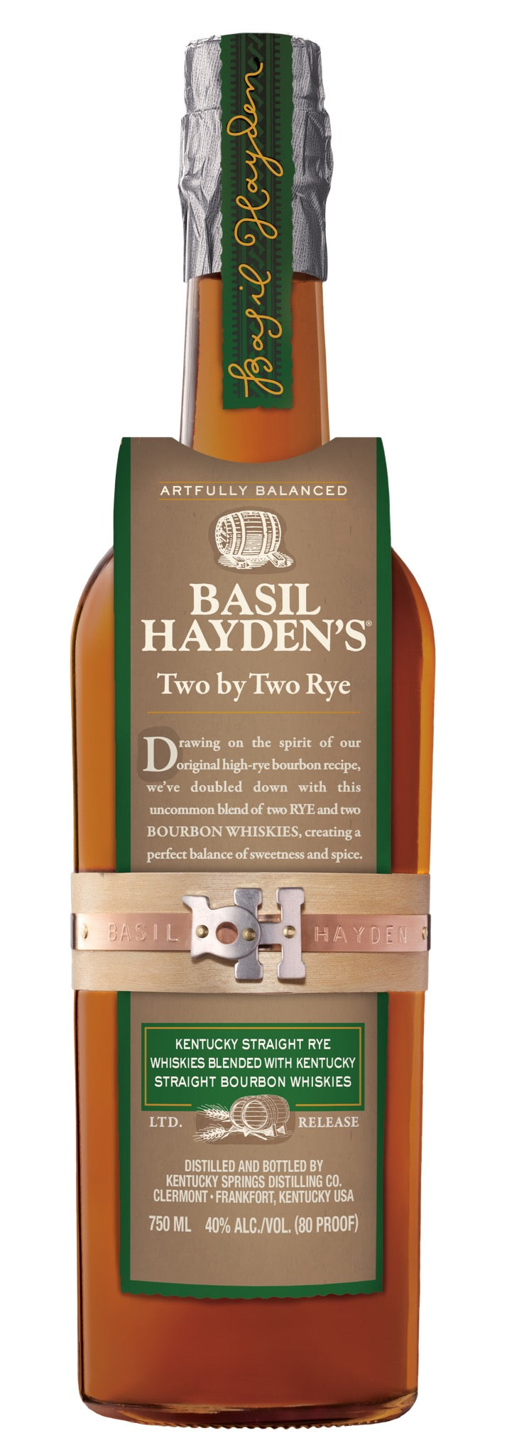 Basil Hayden’s Two by Two Rye