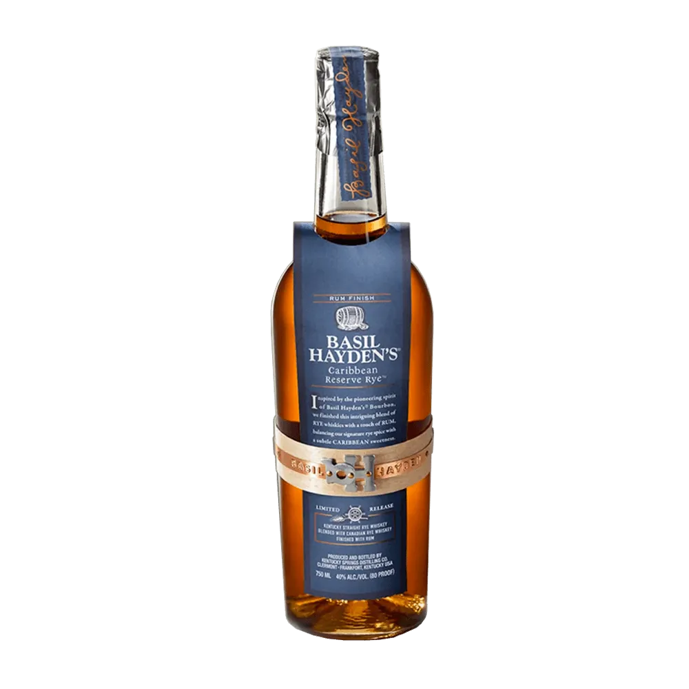 Basil Hayden’s Caribbean Reserve Rye
