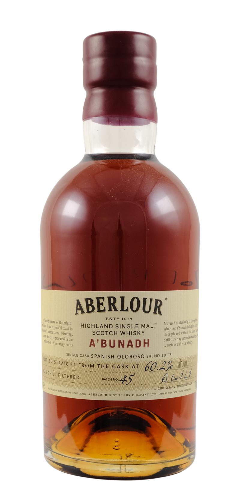 Aberlour A'Bunadh (Batch 45)