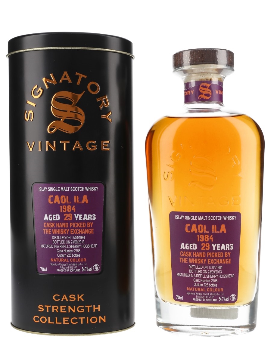 Signatory (distilled at Caol Ila) 1984, 54.7%